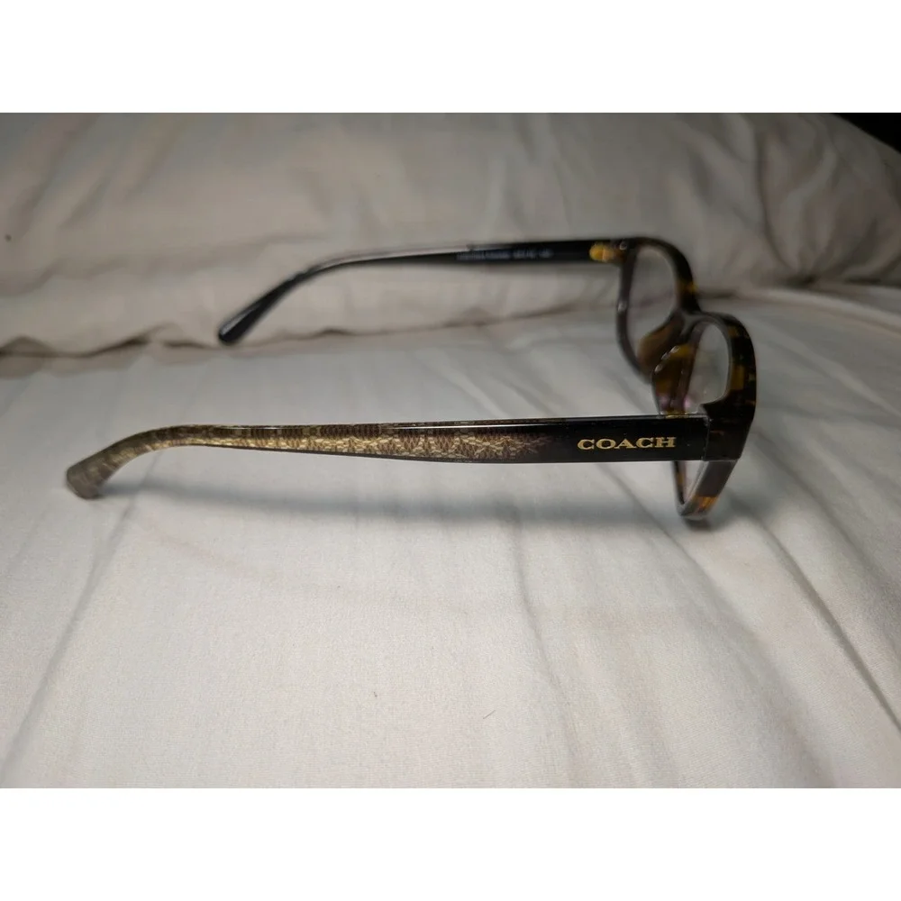 Coach HC6159U 5120 Cat Eye Dark Tortoise Womens Eyeglasses Frame 54mm